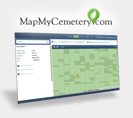 MapMyCemetery example image